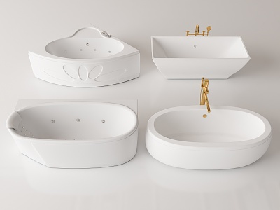 Modern Bathtub 3d model