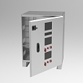 Industrial control box electric control box 1056 3d model