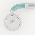 Modern Slide Spherical Amusement Equipment 3d model