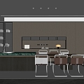 Modern Restaurant 3d model