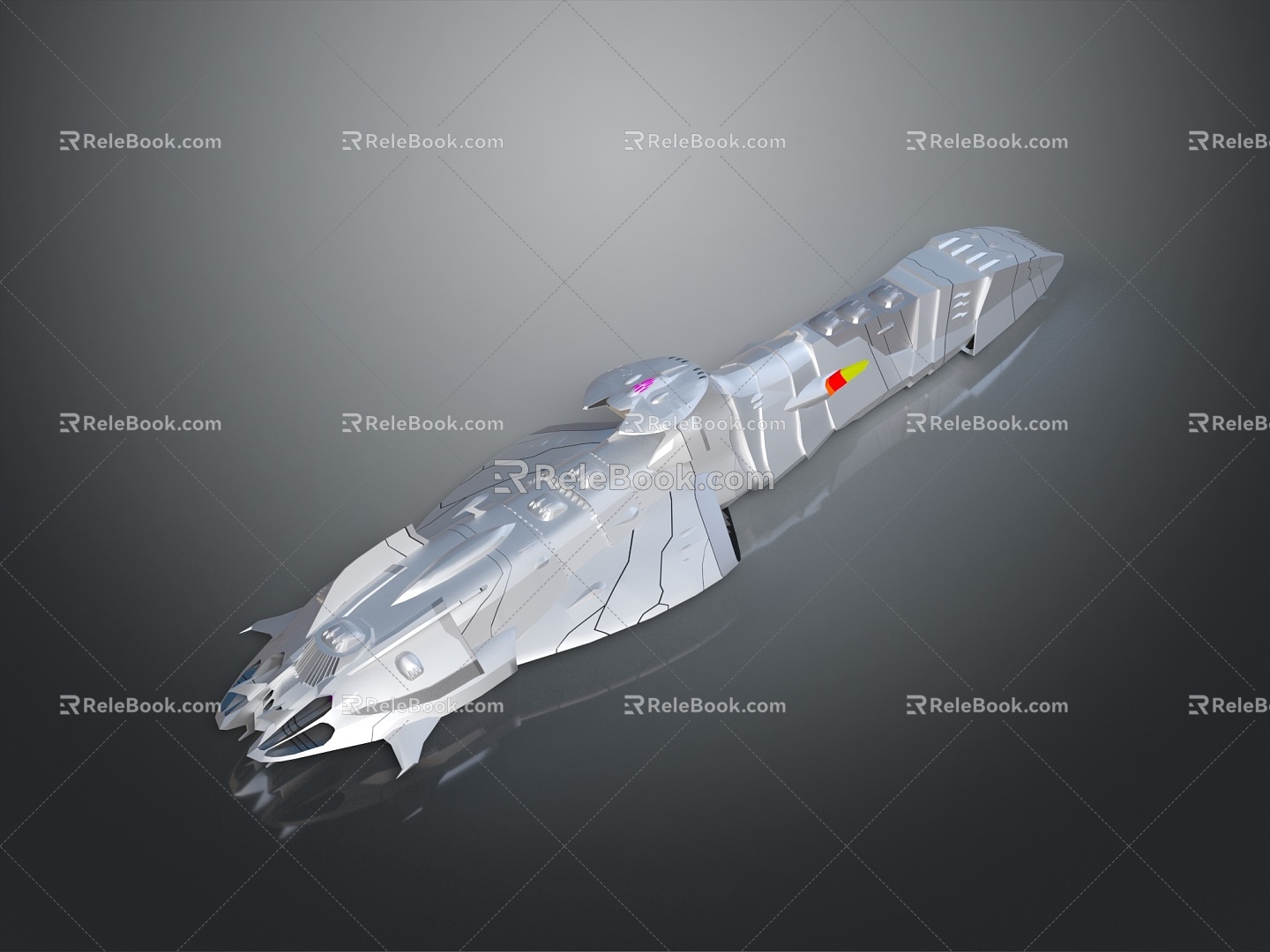 Modern fighter sci-fi fighter next-generation fighter sci-fi fighter 3d model