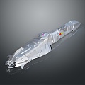 Modern fighter sci-fi fighter next-generation fighter sci-fi fighter 3d model