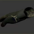 Gloves Handguard Realistic Model Cartoon Model 3d model