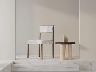 Modern Dining Chair 3d model