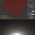 HAY Modern Nordic Minimalist Square Carpet 3d model