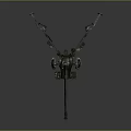 Military Field Artillery Gun With Long Barrel Camouflage Carriage And Wheels