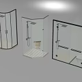 Modern Shower Sauna Enclosures With Glass Doors Shower Heads And Seats