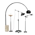 Floor lamp decorative lamp arc reading lamp table lamp 3d model