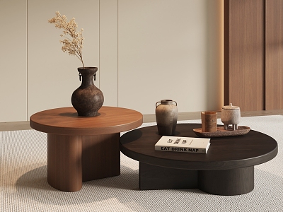 Modern Middle Ancient Style Coffee Table model