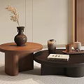 Modern Middle Ancient Style Coffee Table 3d model