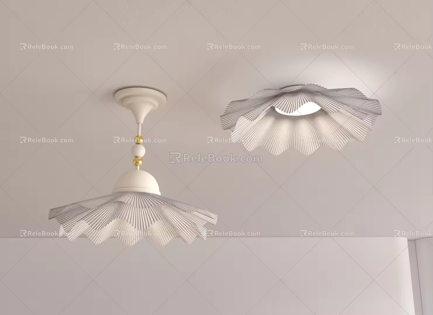 bud ceiling lamp 3d model
