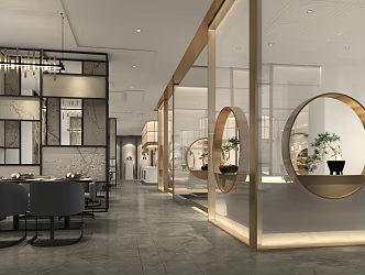 New Chinese Restaurant Chinese Restaurant 3d model