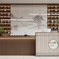Front Desk 3d model
