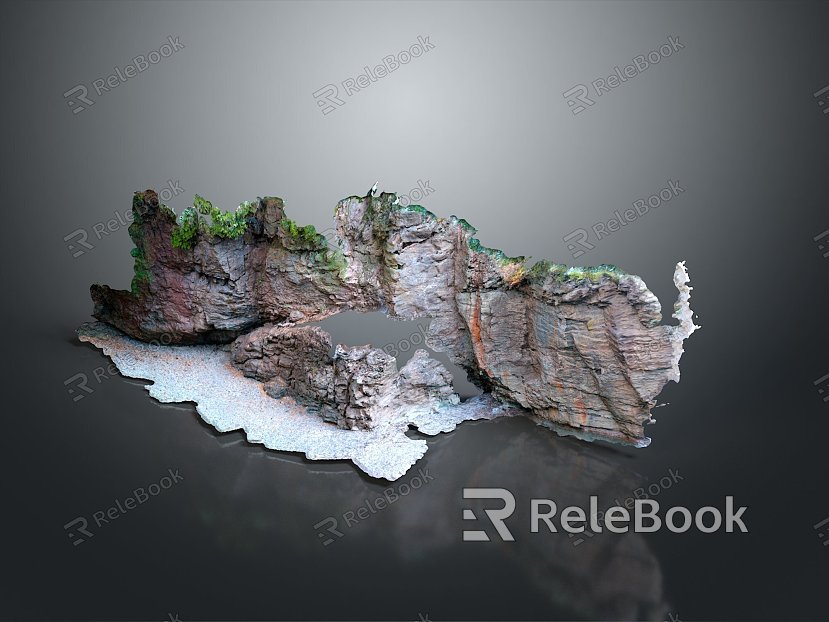 Stone Rock Stone Stone Appreciation Stone Strange Stone Ore Realistic model