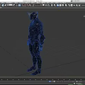Smart Robot Humanoid With Silver Metallic Armor Helmet And Futuristic Design