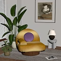 Sofa Single Sofa 3d model