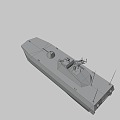 Skjold-class frigate 3d model