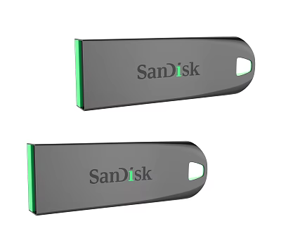 Modern U Flash Disk 3d model