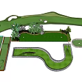 Outdoor Golf Course Design For Fitness With Putting Greens And Landscaped Fairways