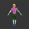 American Football Uniform Featuring Number 1 COUGARS Yellow Helmet Black Pants White Socks Black Shoes
