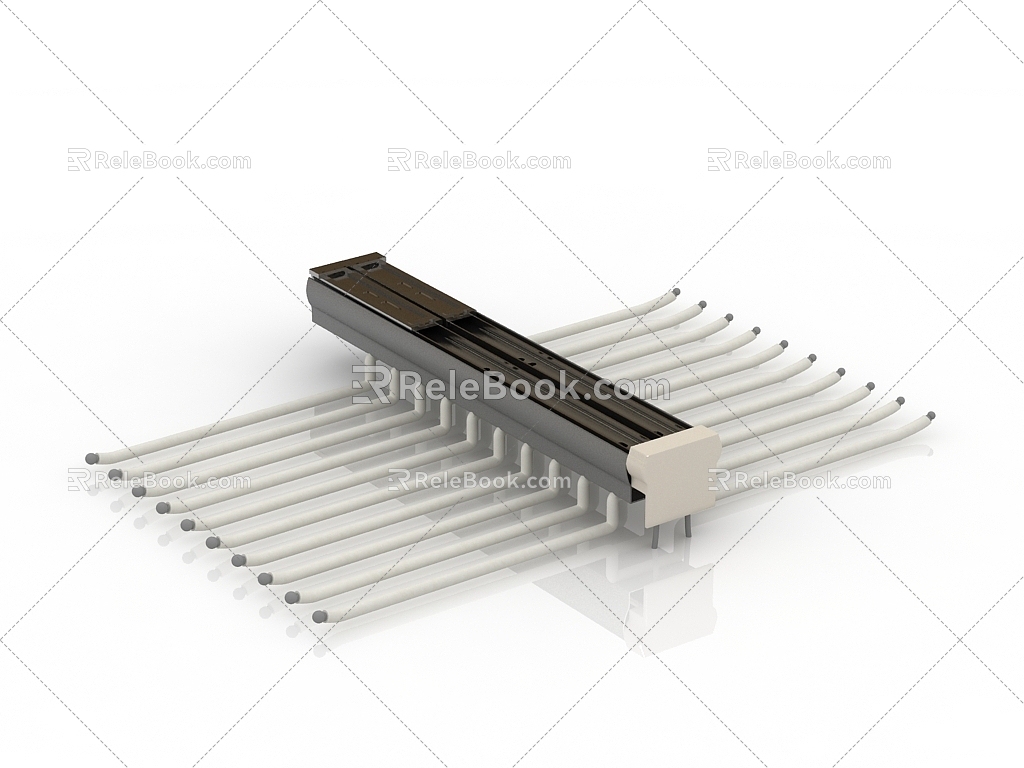 Modern Top Trouser Rack 3d model