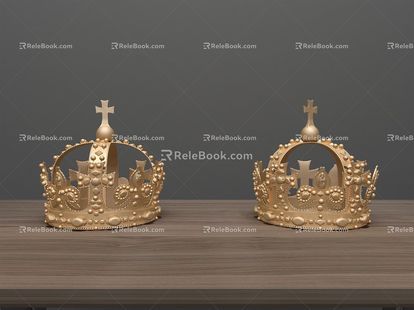 European Crown Henry VIII's Crown 3d model