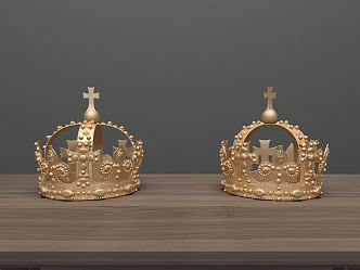 European Crown Henry VIII's Crown 3d model