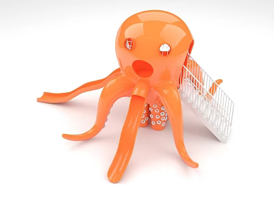 Modern Slide Octopus Slide 3d model