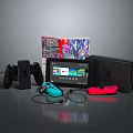 Game machine home game machine Nintendo game machine old game machine 3d model