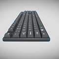 Keyboard Mechanical Keyboard Ergonomics Keyboard Computer Accessories Low Face Number Low Model Simple Model Game Sub-era Film and Television Level Super Realistic High Precision 3d model