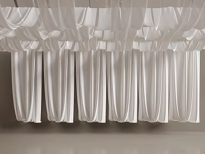 Modern Ceiling Veil Ceiling Veil Ceiling Veil 3d model