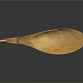 Handcrafted Wooden Spoon With Natural Wood And Smooth Finish For Kitchen Cooking