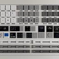 Various Modern Switch Panels With Different Socket Types And Digital Display Functions