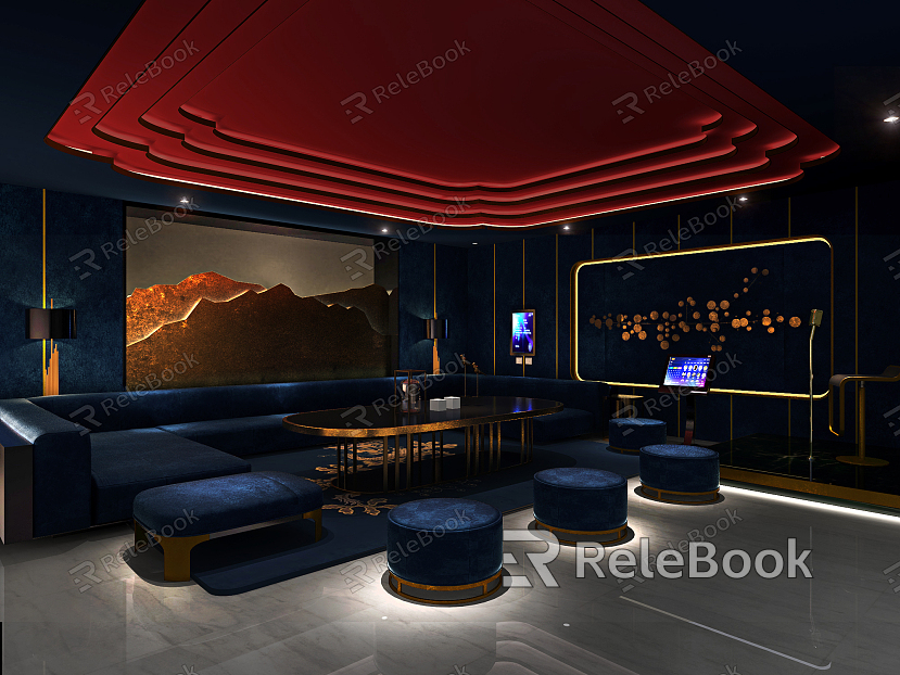 New Chinese KTV rooms model