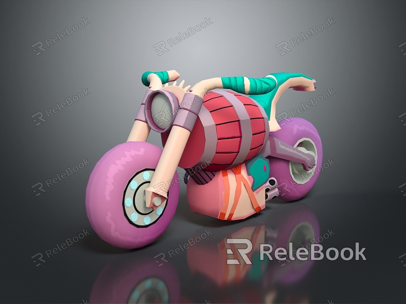 Modern motorcycle two-wheeled motorcycle off-road motorcycle road racing motorcycle model