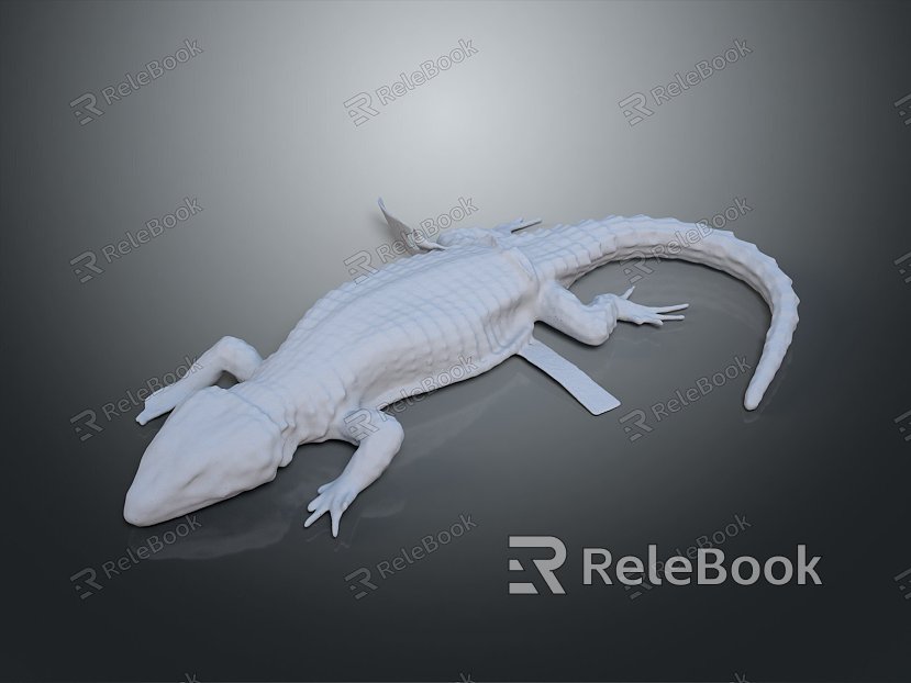 Lizard Anime Lizard Cartoon Lizard Reptile Cold Blooded Animal Reptile Reptile model