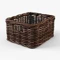 Multiple Colors Handwoven Wicker Storage Baskets For Home Organization And Decor