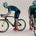 Cycling Ride Bicycle Racer 3d model