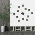 Wall Decoration Clock 3d model