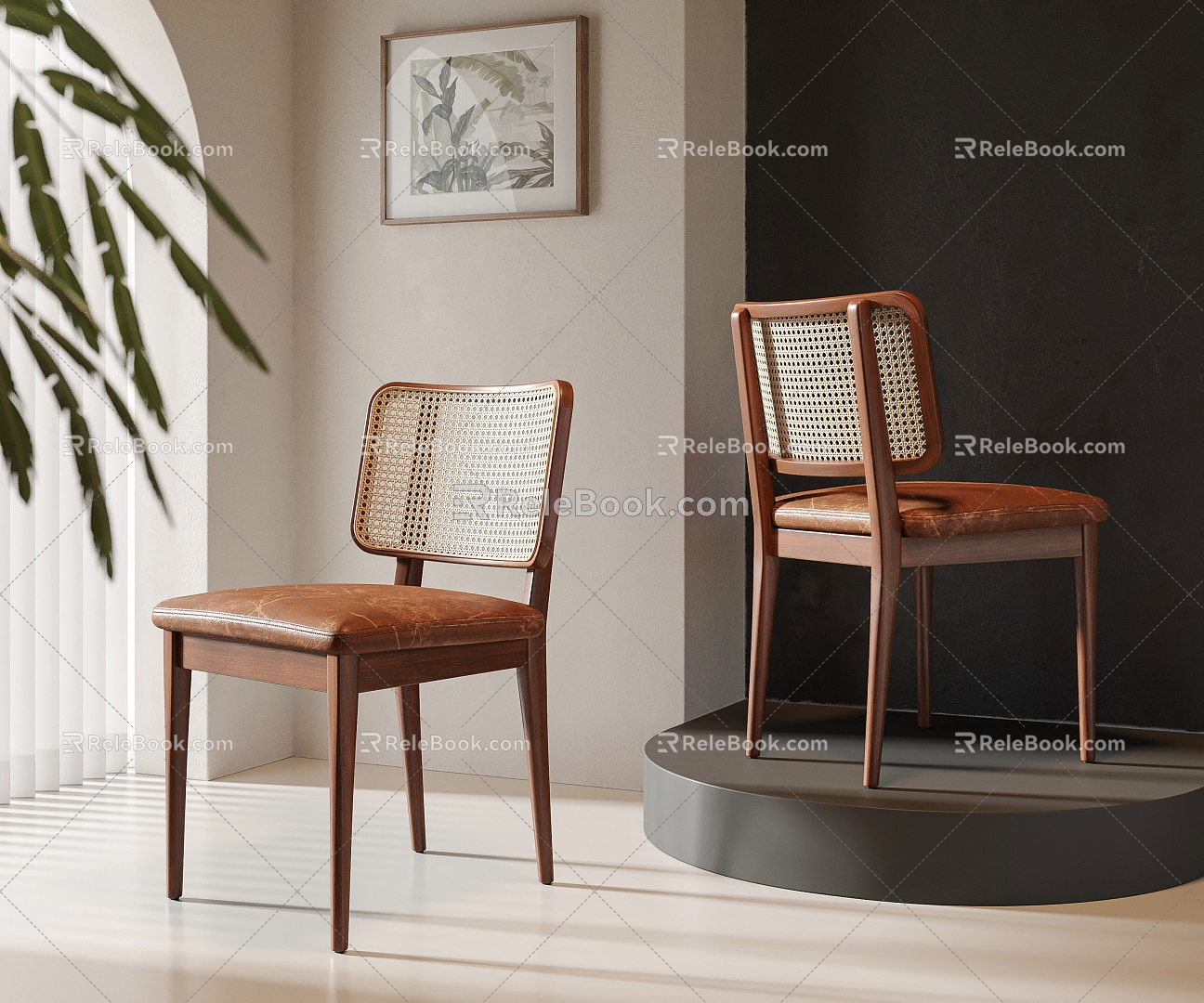 Quiet Dining Chair 3d model