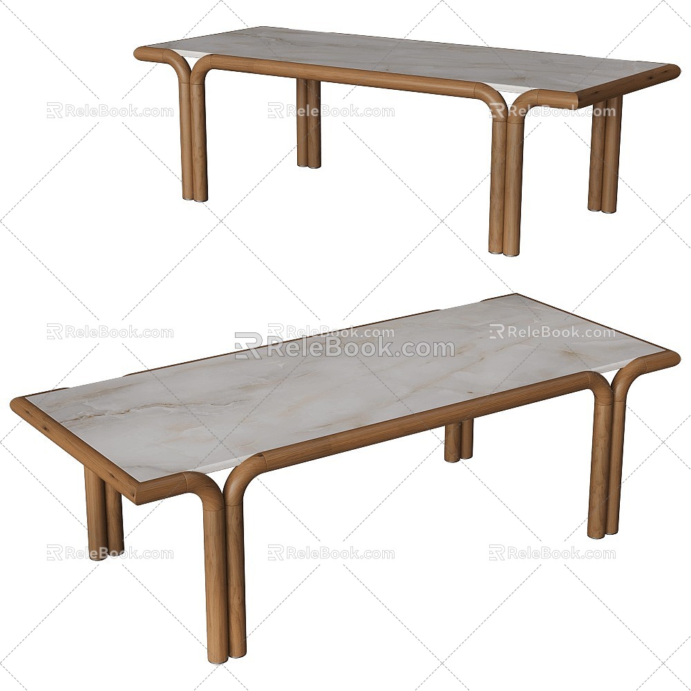 Paolo Castelli table 3d model