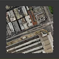 Intricate 3D Urban City Model With Various Building Heights And Street Layout Details