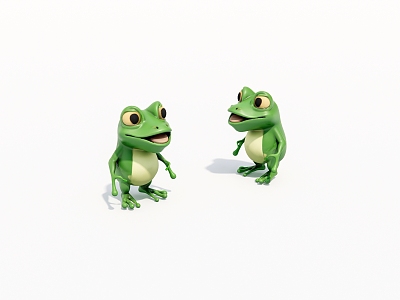 Frog 3d model