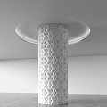 Modern Column 3d model