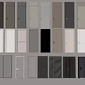 Modern Hinged Doors In Various Colors And Styles For Home Interior