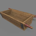 Traditional Wooden Buckets With Metal Hoops As Essential Agricultural Equipment For Farms