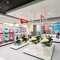 COSATTO Kids Store with Child Seats Strollers and Colorful Play Area in Bright Interior