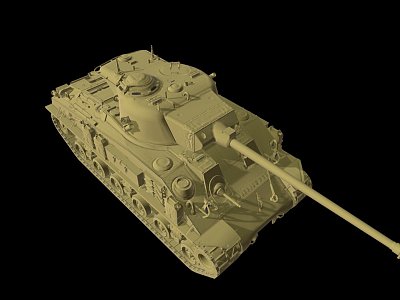 Modern Tanks model