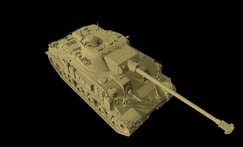 Modern Tanks 3d model