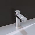 Electric hot water faucet with animation 3d model